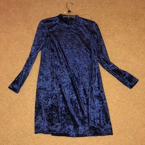 TIANA B crushed velvet dress
